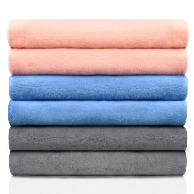 JML Bath Towel Sets (6 Pack, 27" x 55") - Extra Absorbent, Fast Drying, Multipurpose for Bath, Swimming, Fitness,Yoga
