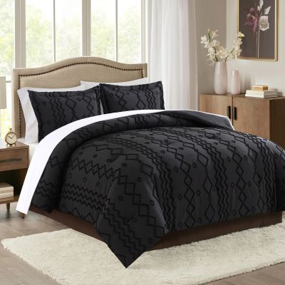 3 Pieces Shabby Chic Bedding Comforter Set