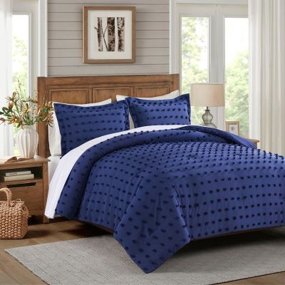 3 Pieces Jacquard Tufted Bedding for Comter Set