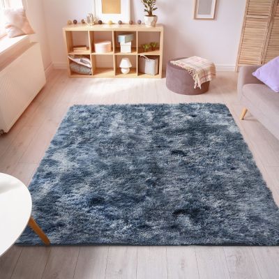 Soft Fuzzy Area Rugs for Bedroom Living Room-Grey