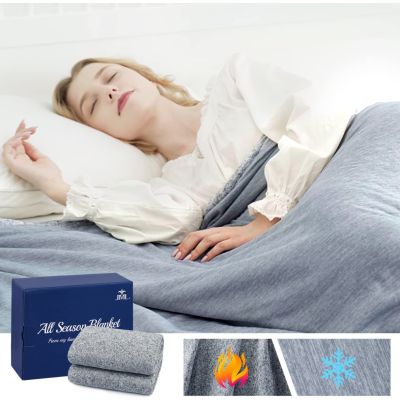 Premium Cooling Blanket Blue