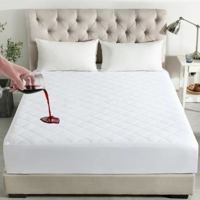 Quilted Fitted Waterproof Mattress Pad