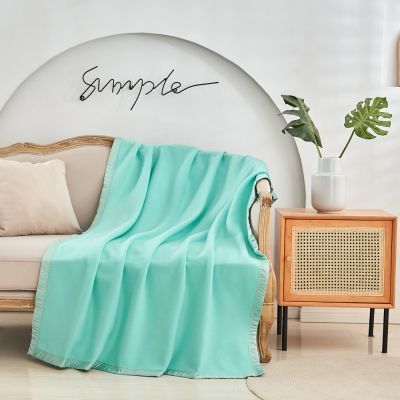Soft Cozy Fleece Bed Blanket All Season for Couch Bed Sofa, Throw/Twin/Queen/King