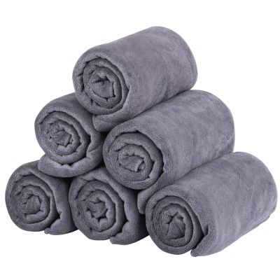 JML Microfiber Bath Towel Sets, 27" x 55" -Extra Absorbent, Fast Drying, Multipurpose for Swimming, Fitness, Sports, Yoga, 6 Pack