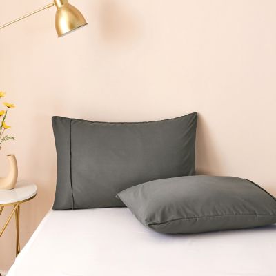 2 Pack Microfiber Pillowcase for Hair and Skin